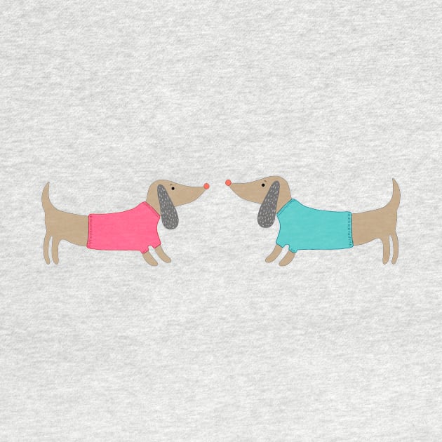 Cute dog lovers by bigmomentsdesign